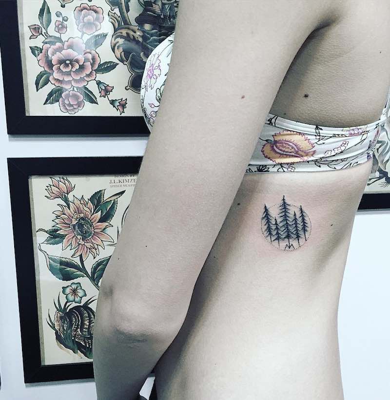 Tree Tattoo by Anna Bravo