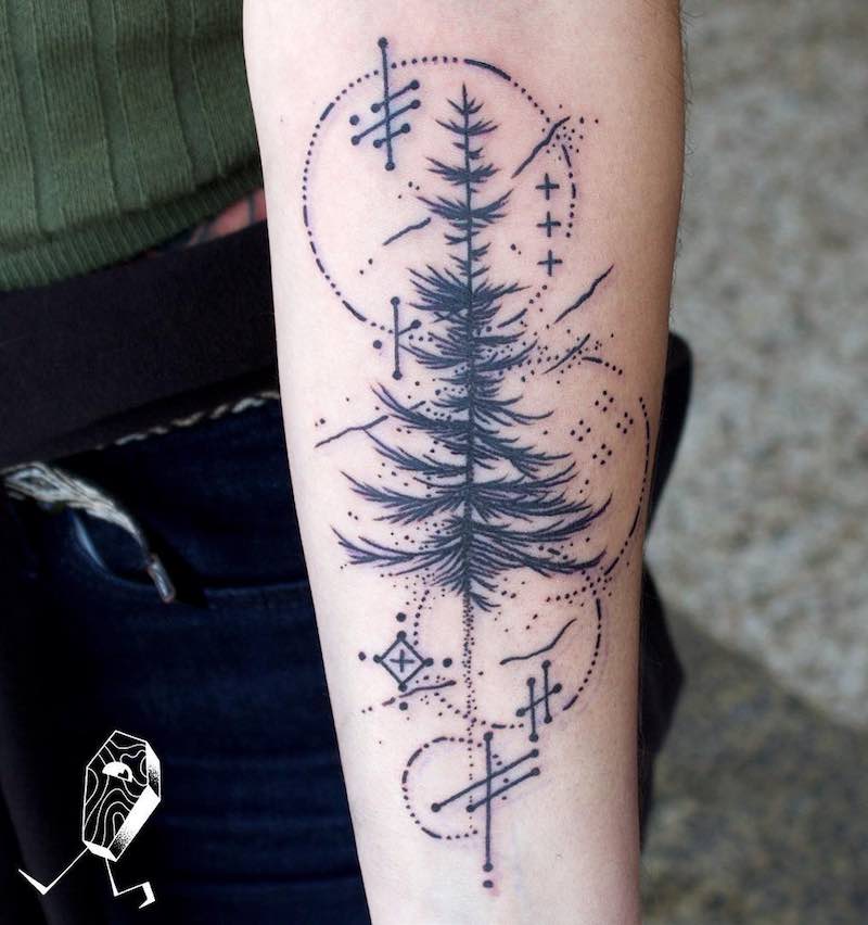 Tree Tattoo by Dedleg