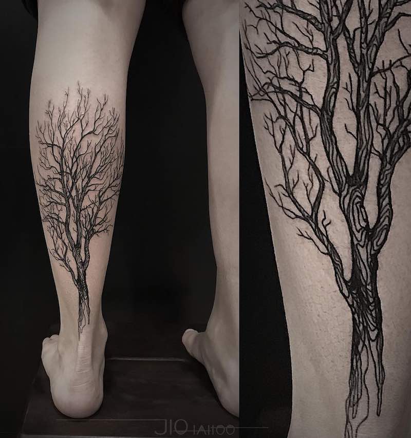 Tree Tattoo by Jio