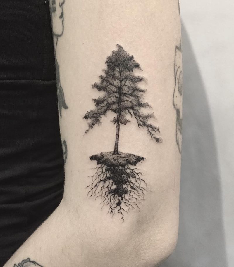 Tree Tattoo by Max Bonari