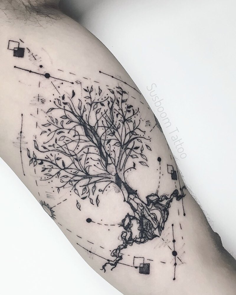 Tree Tattoo by Susboom
