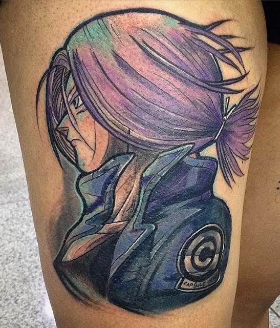 Trunks Tattoo by Angel R Tapia