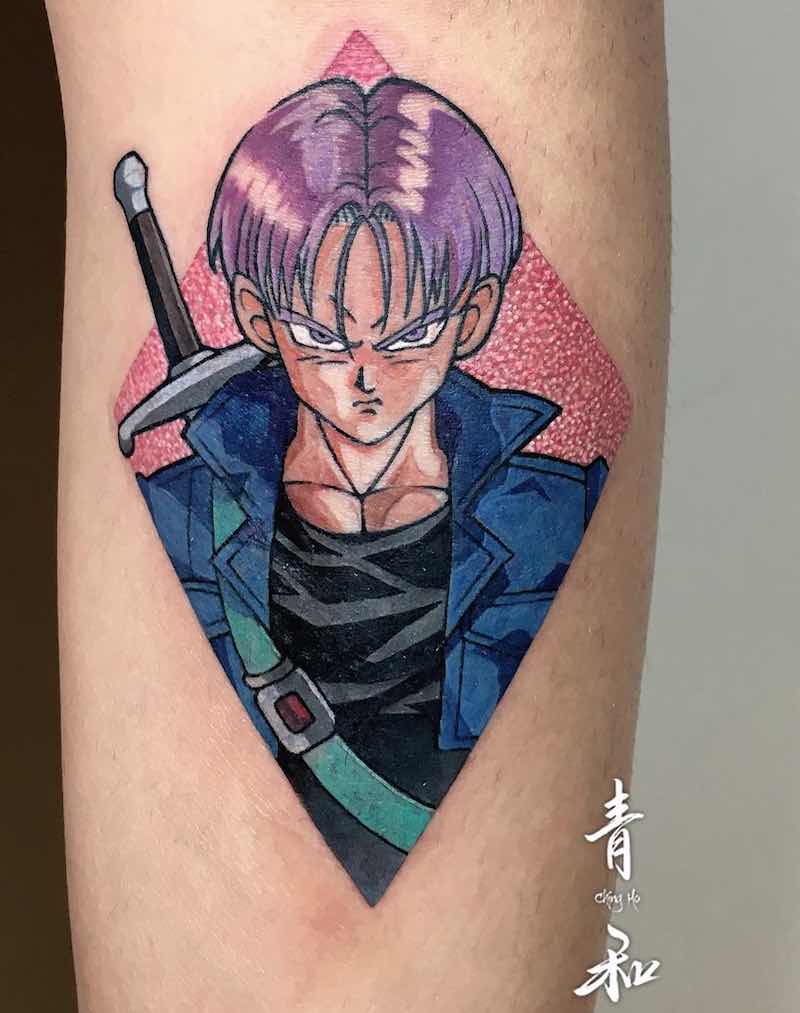 Trunks Tattoo by Giant Lee