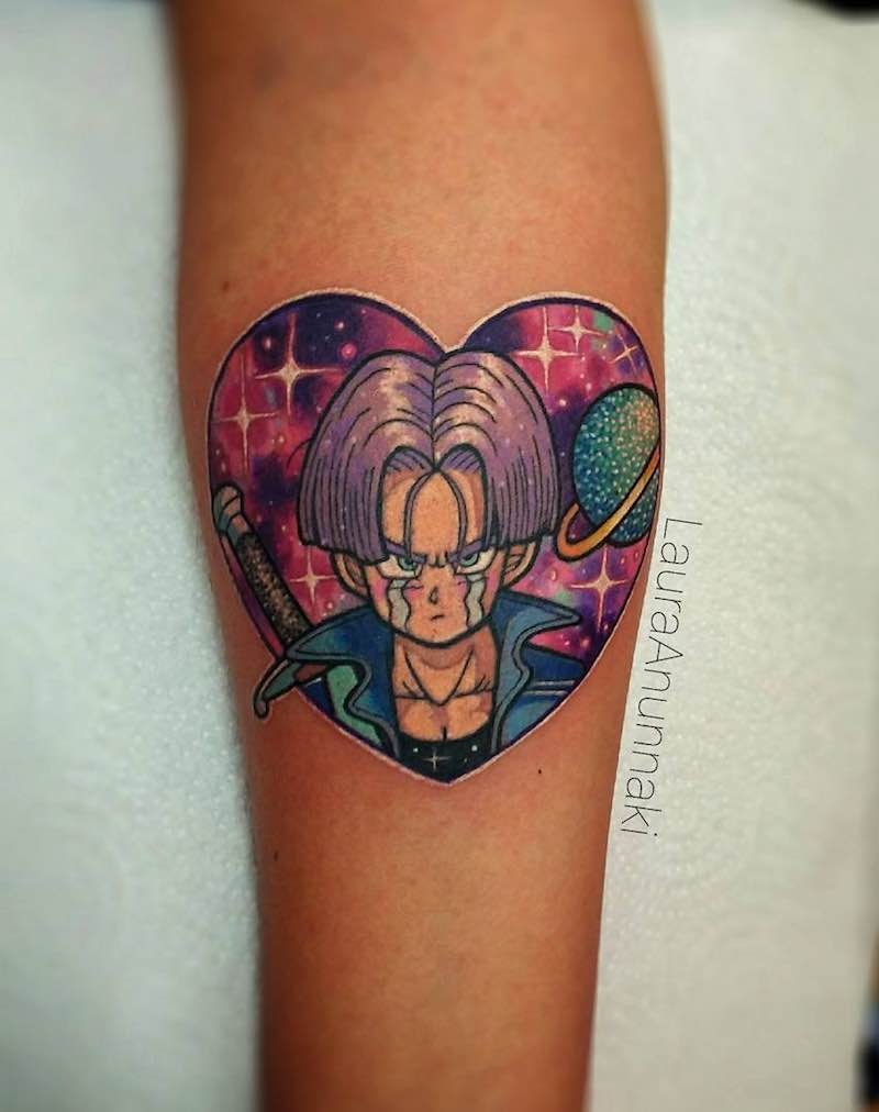 Trunks Tattoo by Laura Anunnaki
