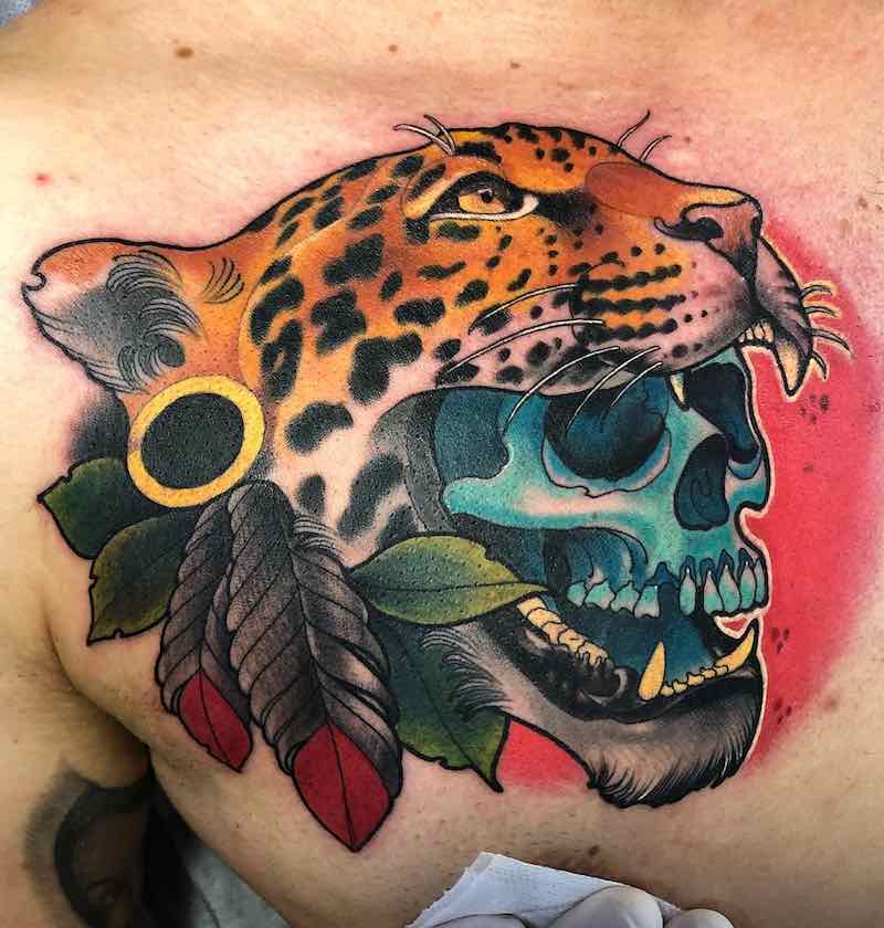 Jaguar Tattoo by Santiago Buriticá