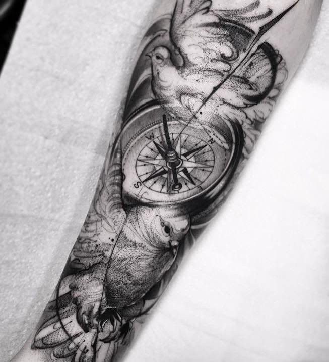 Dove Tattoo by Bruno Santos
