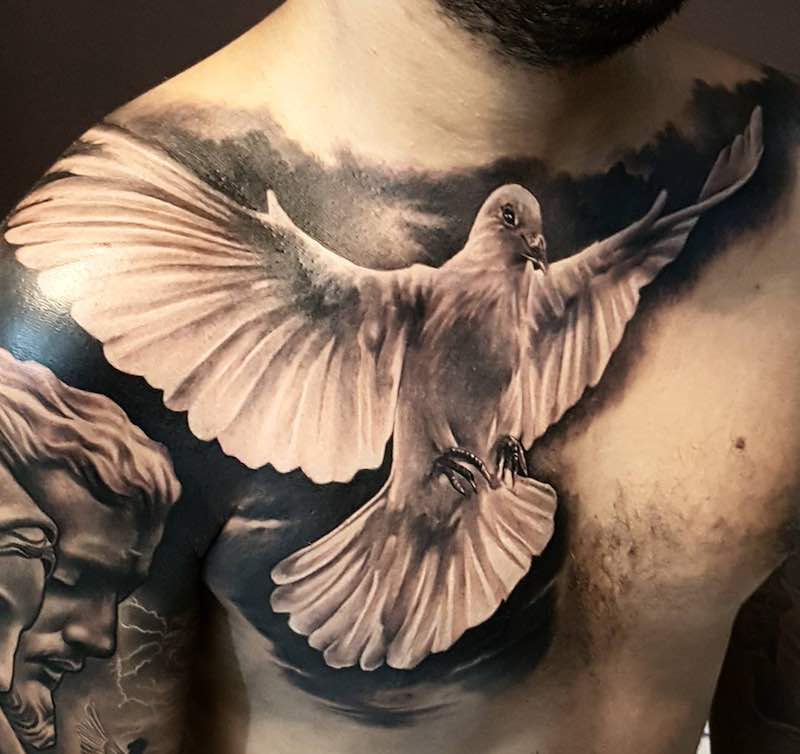 Dove Tattoo by Fabricio Victor