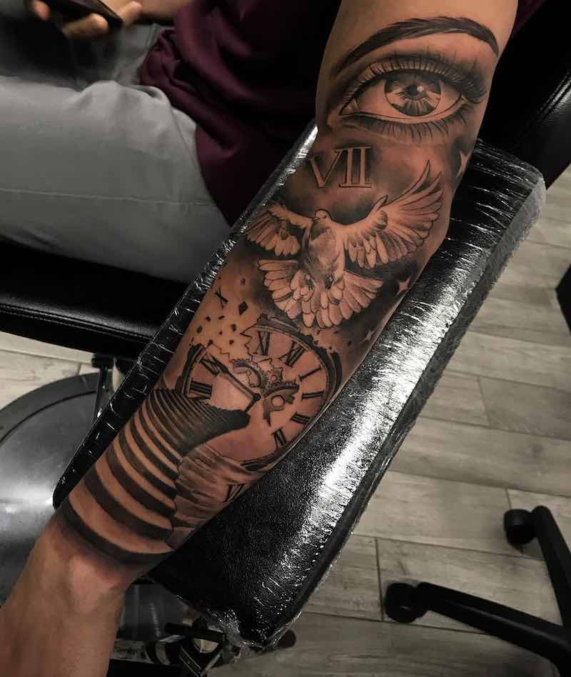 Dove Tattoo by Jeffry Mendoza