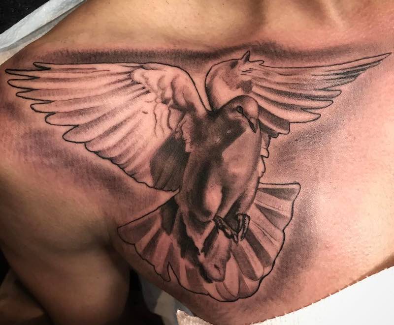 Dove Tattoo by Jorge Jamaica