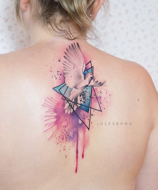 Dove Tattoo by Jules Boho