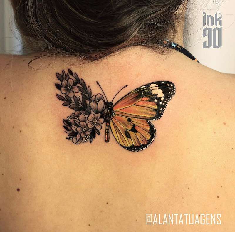 Butterfly Tattoo by Alan Victor