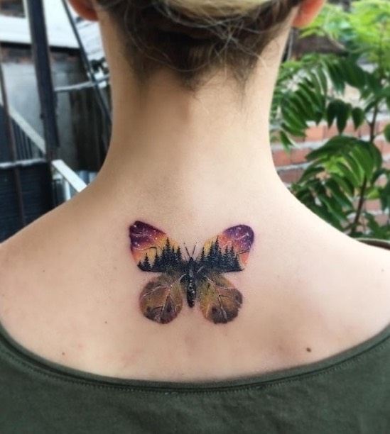 Butterfly Tattoo by Havva Karabudak
