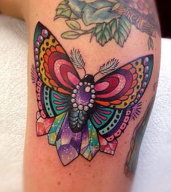 Butterfly Tattoo by Roberto Euan