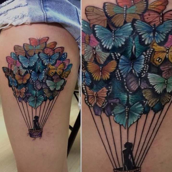 Butterfly Tattoo by Rodrigo Rodrigues