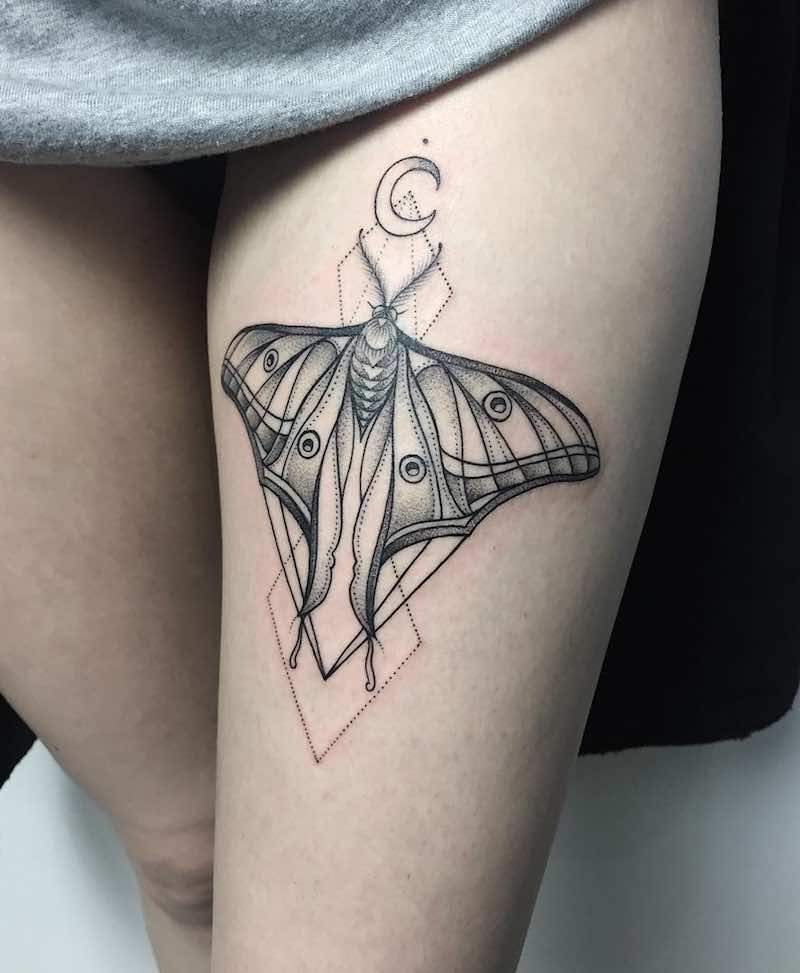 Butterfly Tattoo by Sasha Masiuk