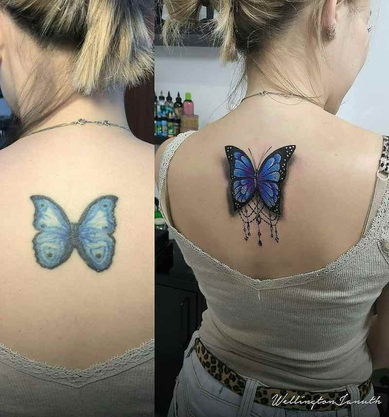 Butterfly Tattoo by Wellington Januth
