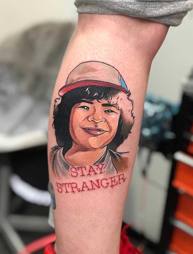 Dustin Stranger Things Tattoo by Jimm Yimier