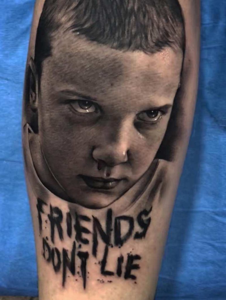 Eleven Stranger Things Tattoo Tattoo Insider