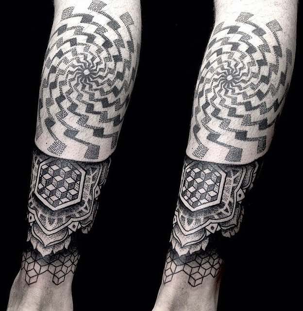 Half Sleeve Tattoo by Caco Menegaz