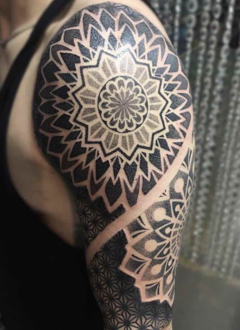 Half Sleeve Tattoo by Mati