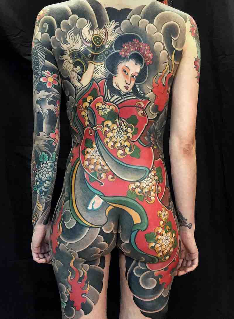 Japanese Tattoo by Hugo HAB