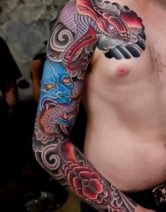 Japanese Tattoo by Ian Hilz