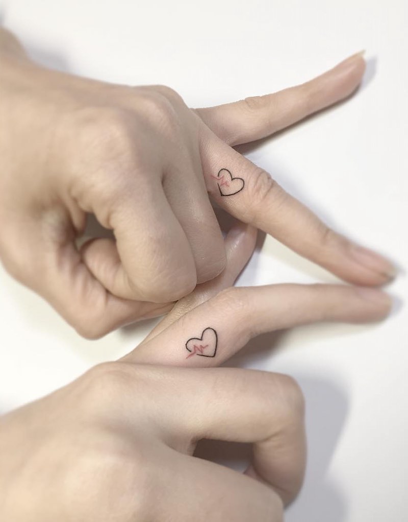 The Lifeline Couple Tattoo Design  Meaningful Couple Tattoos  Meaningful  Tattoos  Crayon