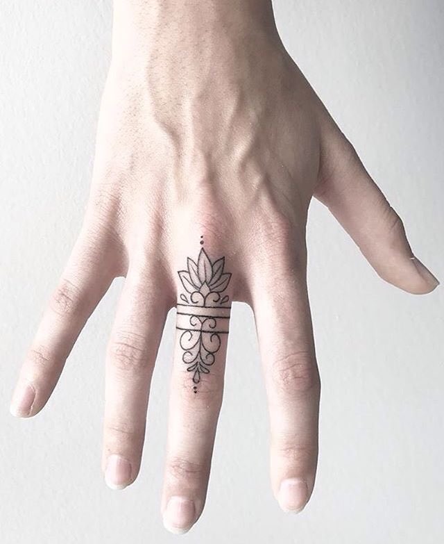 Middle Finger Tattoo by JOJO