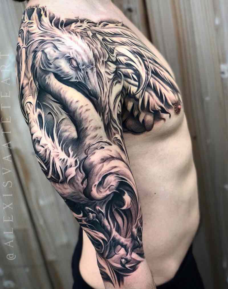 Phoenix Tattoo by Alexis Vaatete