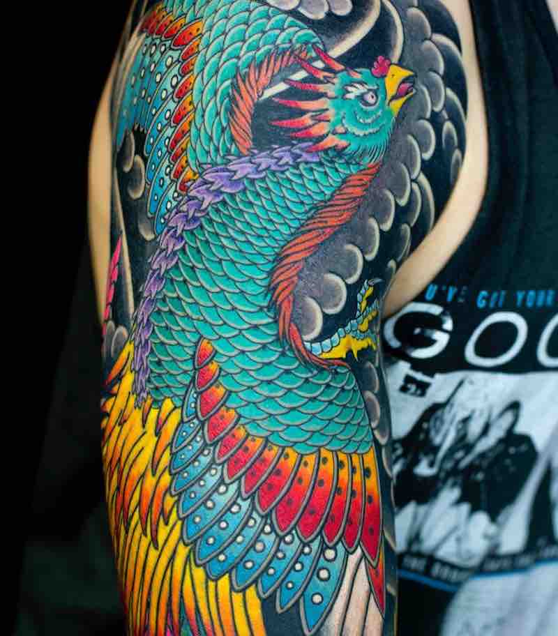 Phoenix Tattoo by Horisumi