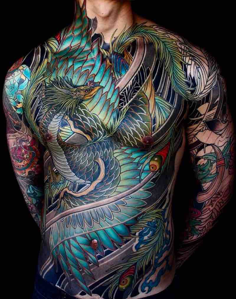 Phoenix Tattoo by Shiryu