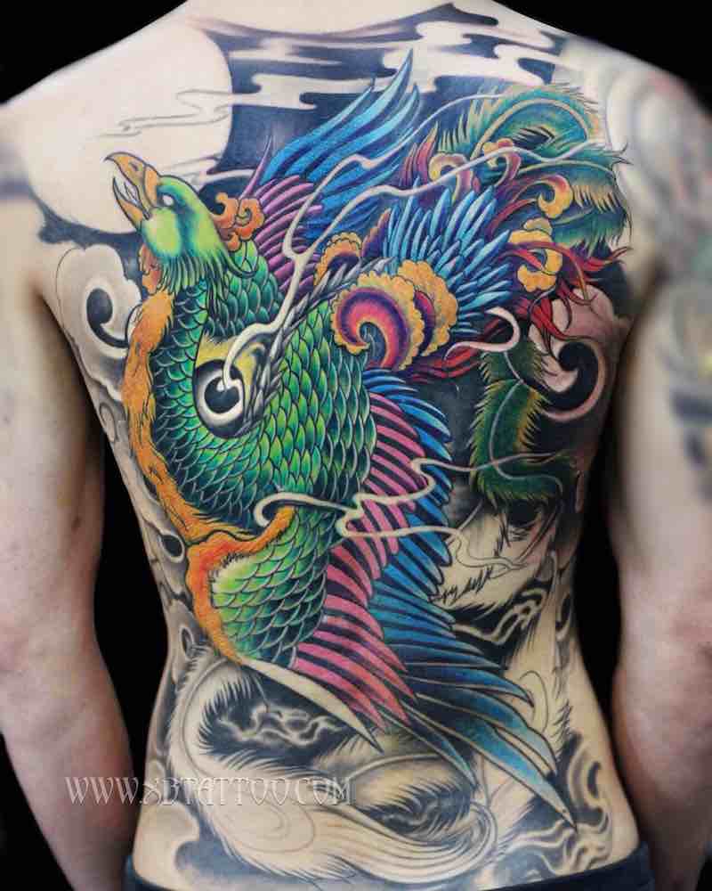 Phoenix Tattoo by xbtattoos