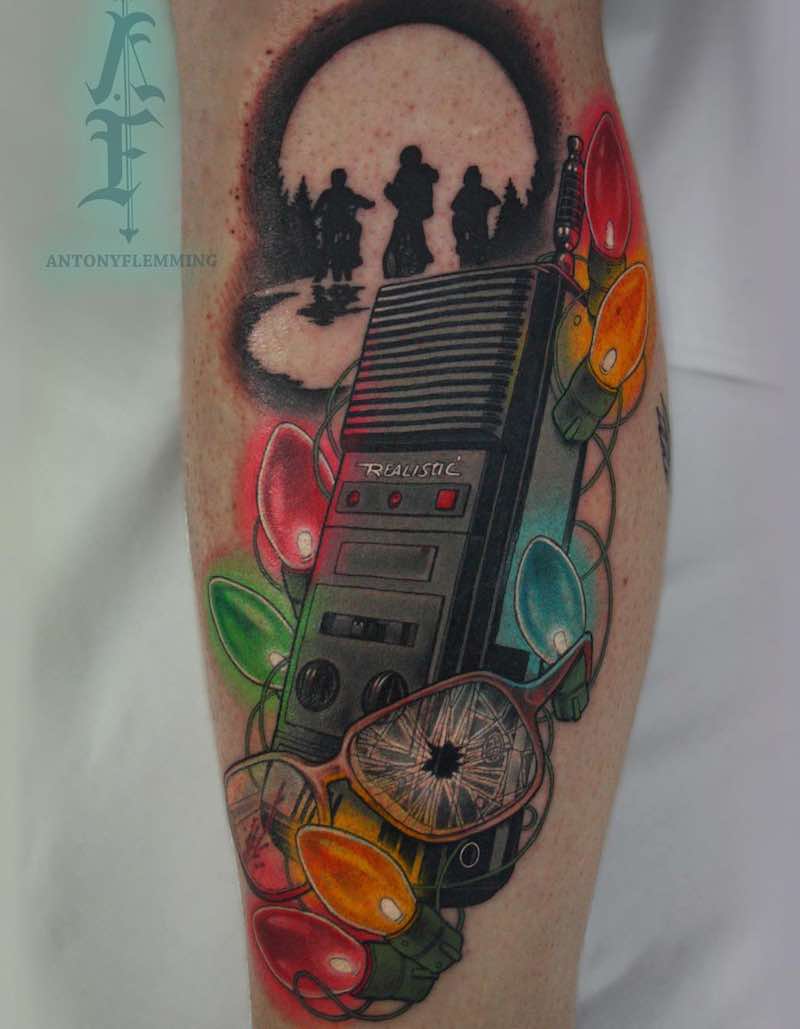 Stranger Things Tattoo by Antony Flemming
