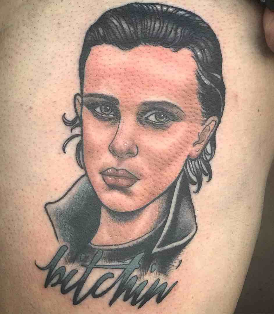 Stranger Things Tattoo by Thea Fear