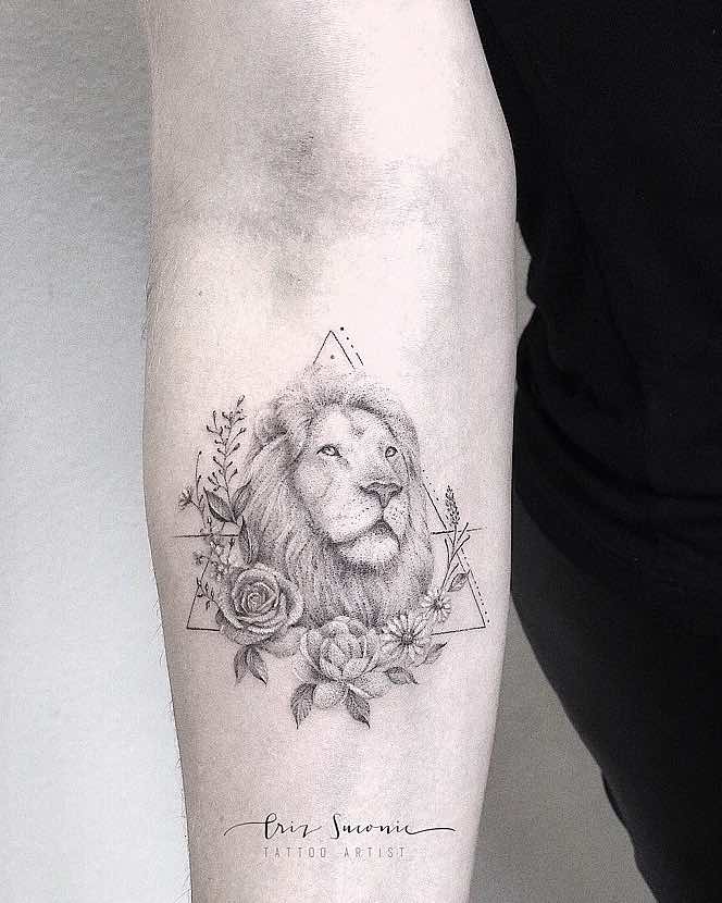 Lion Tattoo by Criz Suconic