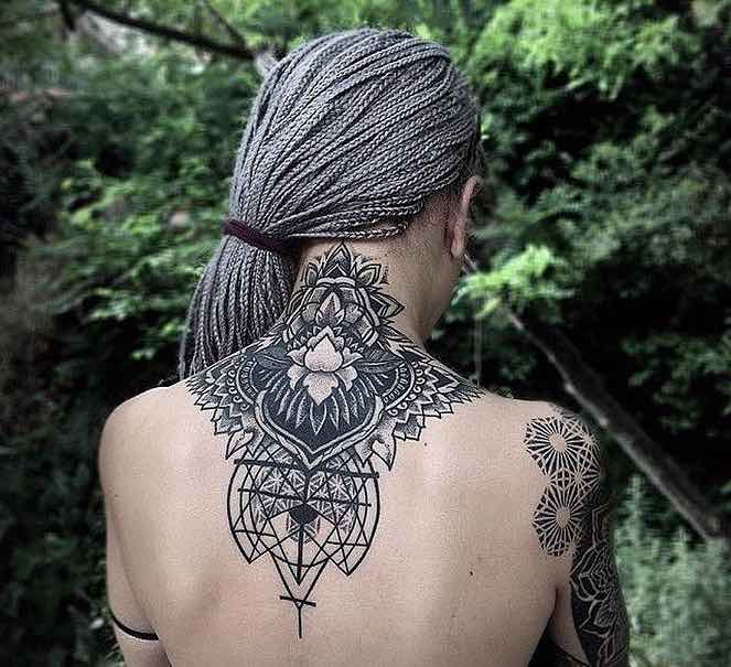 Womens Back Tattoos by Otheser Dsts