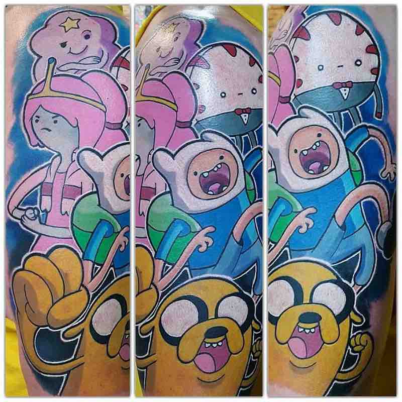 Adventure Time Tattoo 2 by Andrew Douglas