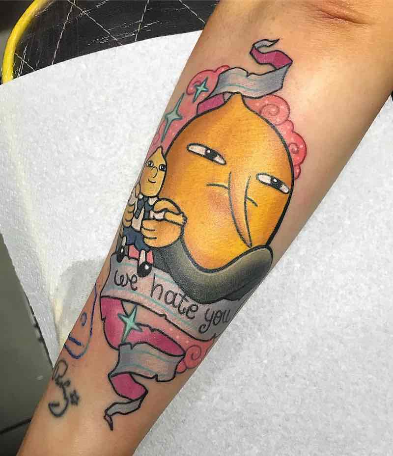 Adventure Time Tattoo 2 by Chris Hill