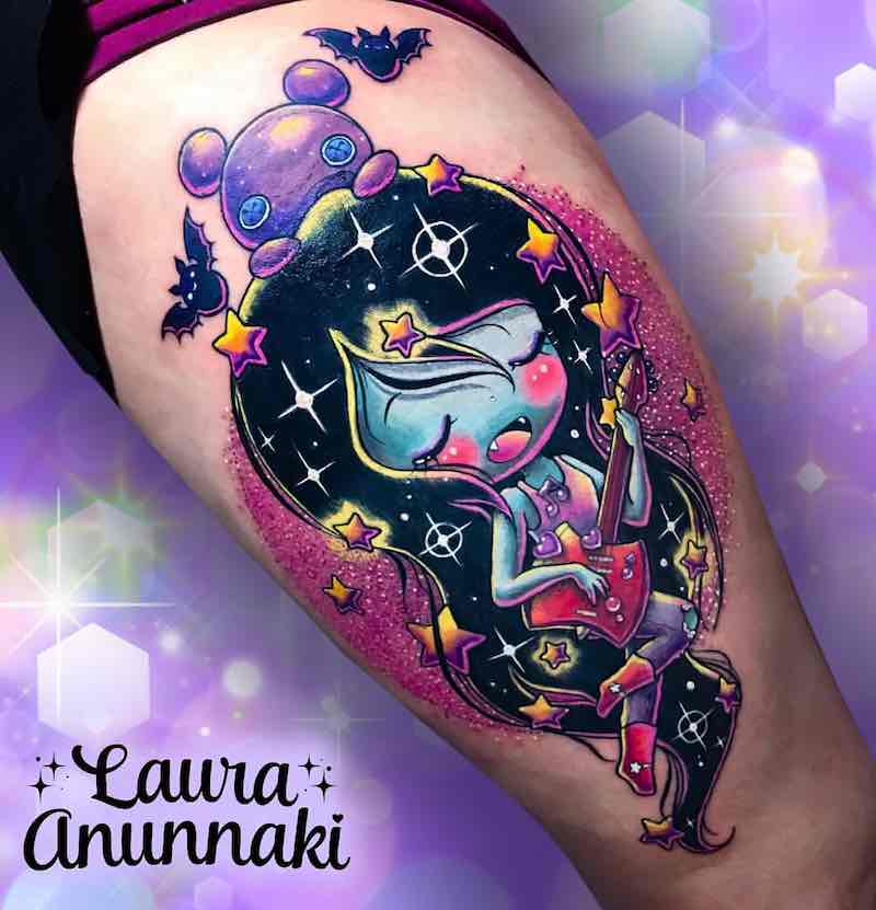 Adventure Time Tattoo 2 by Laura Anunnaki