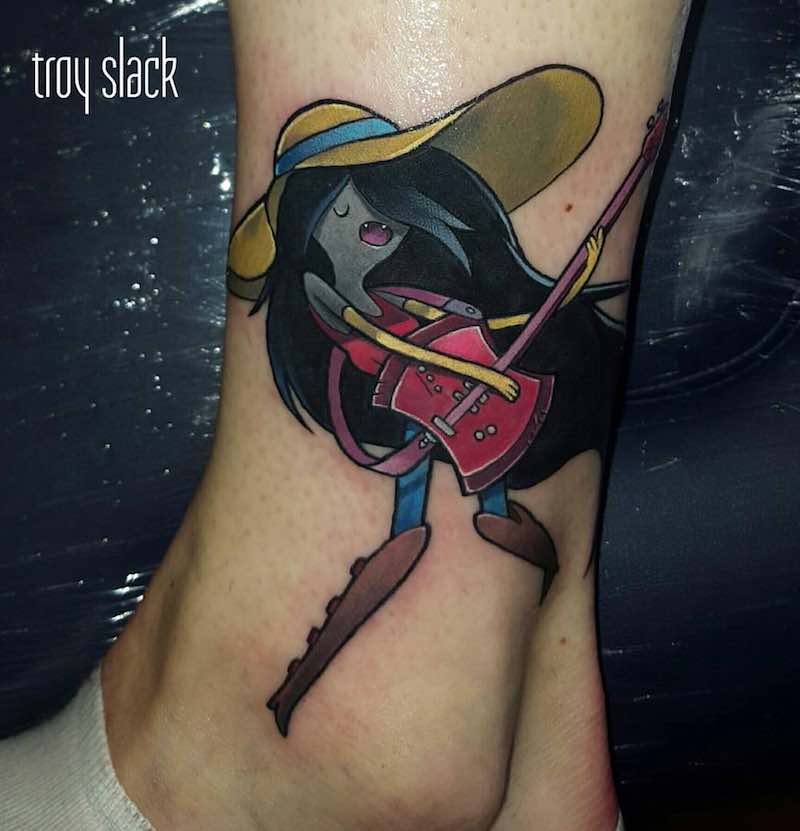 Adventure Time Tattoo 2 by Troy Slack