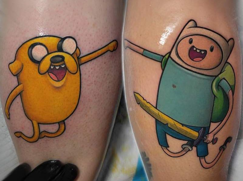 Adventure Time Tattoo 3 by Thom Bulman