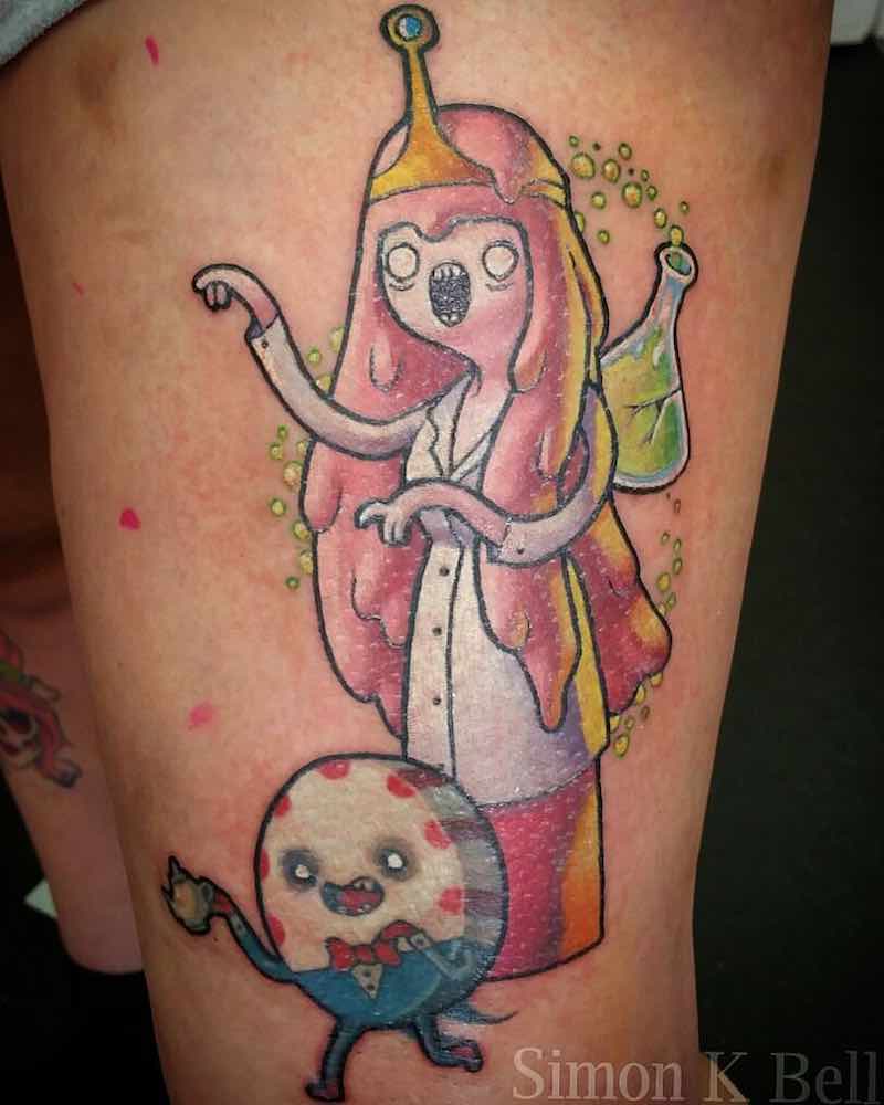 Adventure Time Tattoo 4 by Simon K Bell