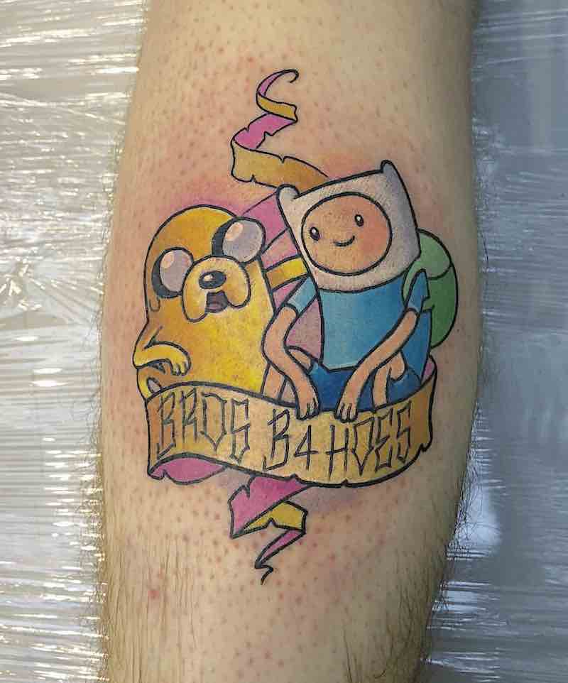 Adventure Time Tattoo by Chris Hill