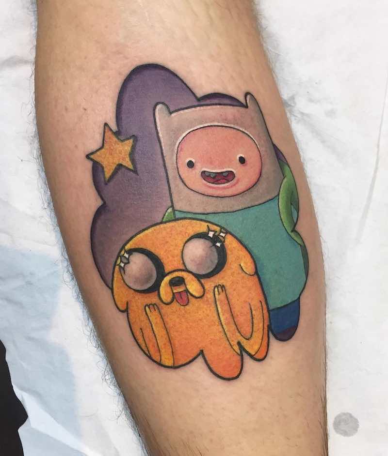 Adventure Time Tattoo by Krish Trece