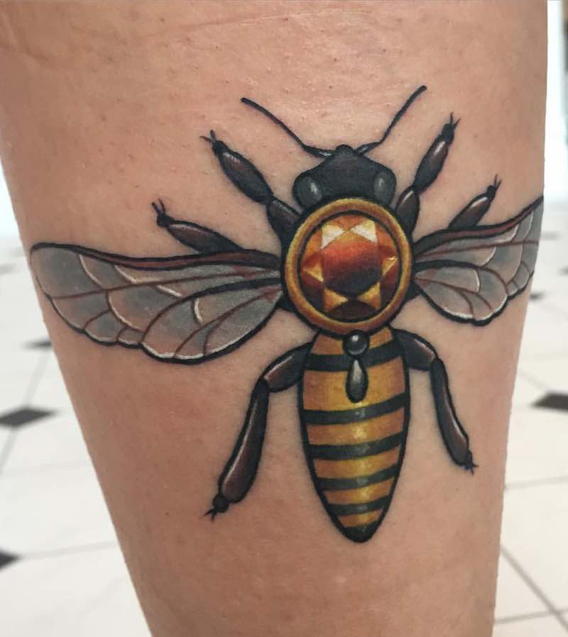 Bee Tattoo 2 by Michelle Maddison