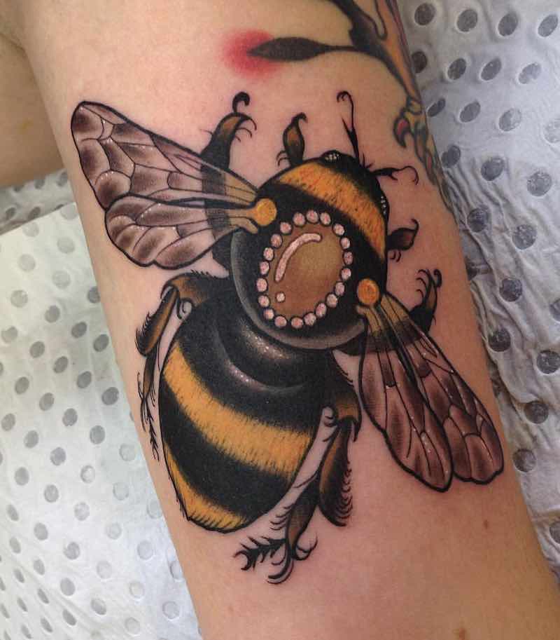 Bee Tattoo 3 by Drew Shallis