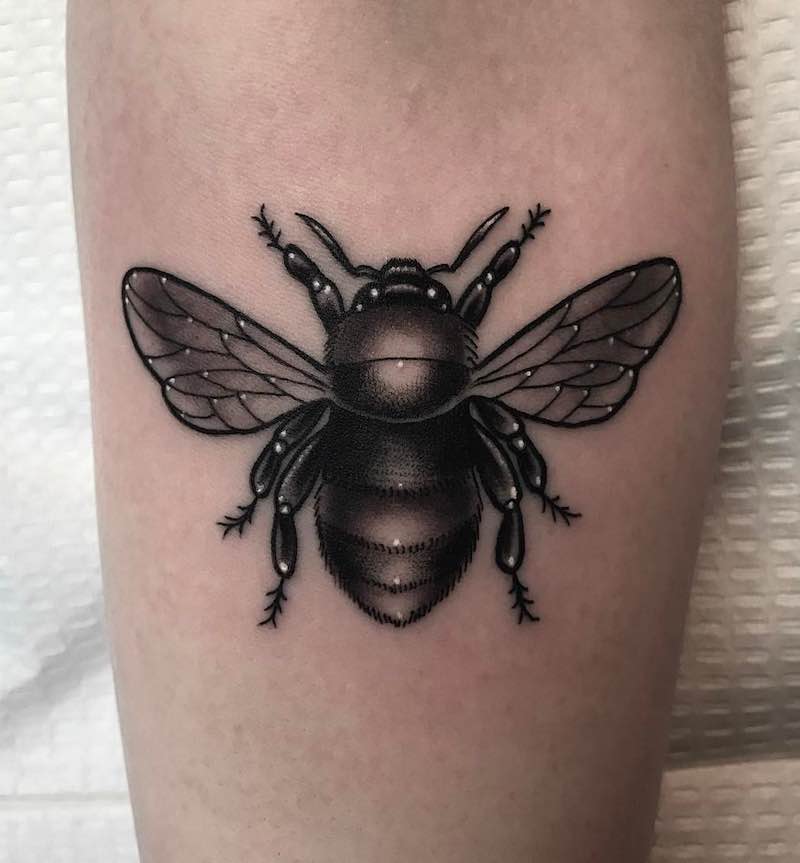 Bee Tattoo 4 by Patrick Whiting