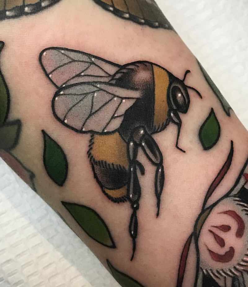 Bee Tattoo 5 by Patrick Whiting