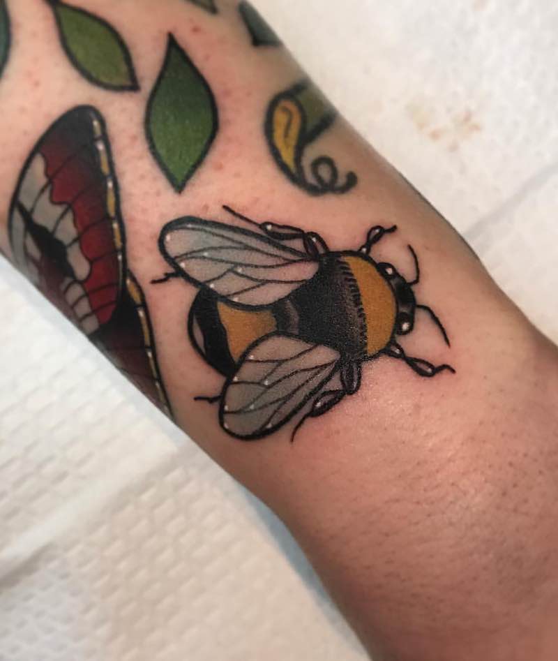 Bee Tattoo 6 by Patrick Whiting