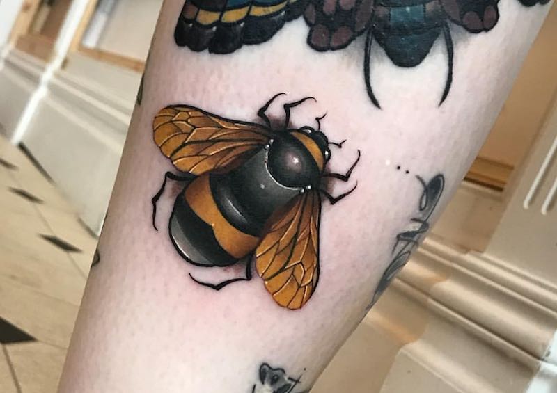 Bee Tattoo Fraser Peek